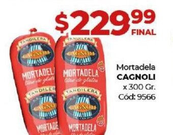 Diarco Mortadela Cagnoli oferta