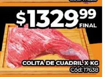 Diarco Colita de Cuadril x kg oferta