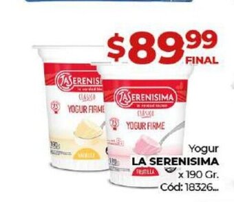 Diarco Yogur La Serenisima oferta