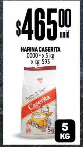 Makro Harina caserita 0000 oferta