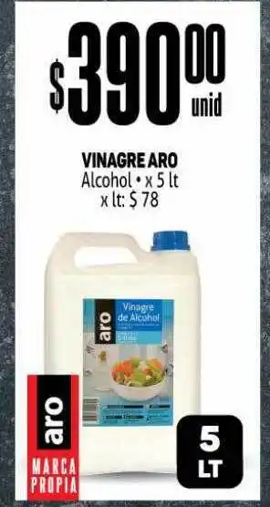 Makro Vinagre aro alcohol oferta