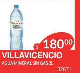 Masivos Villavicencio agua mineral sin gas oferta