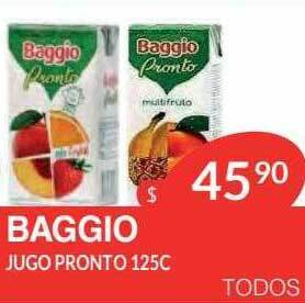 Masivos Baggio jugo pronto 125c oferta