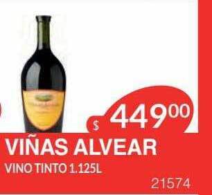 Masivos Viñas alvear vino tinto oferta