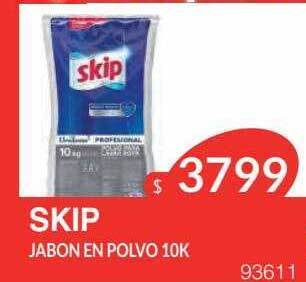 Masivos Skip jabon en polvo oferta