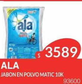 Masivos Ala jabon en polvo matic oferta