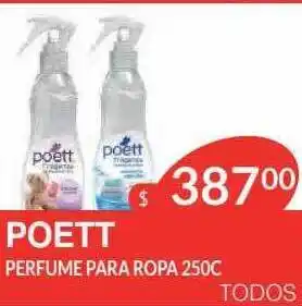 Masivos Poett perfume para ropa oferta
