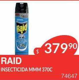 Masivos Raid insecticida mmm oferta