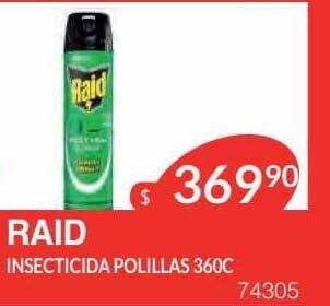 Masivos Raid insecticida polillas oferta