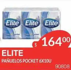 Masivos Elite pañuelos pocket 6 oferta