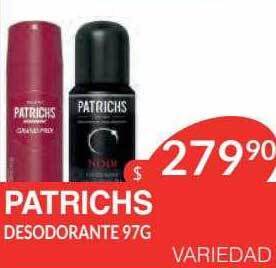 Masivos Patrichs desodorante oferta