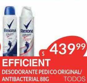 Masivos Efficient desodorante pedico original-antibacterial oferta