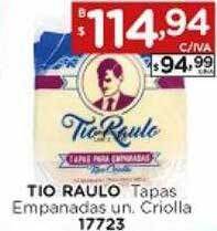 Hipermay Tio raulo tapas empanadas criolla oferta