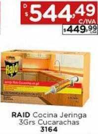 Hipermay Raid cocina jeringa cucarachas oferta