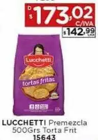 Hipermay Luchetti premezcla torta frit oferta