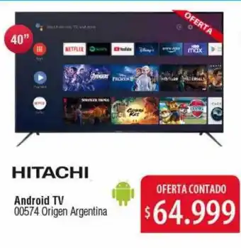 Authogar Hitachi android tv 40 oferta