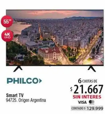 Authogar Philco smart tv 55 oferta