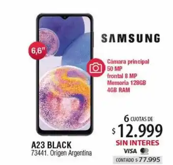 Authogar A23 black samsung oferta