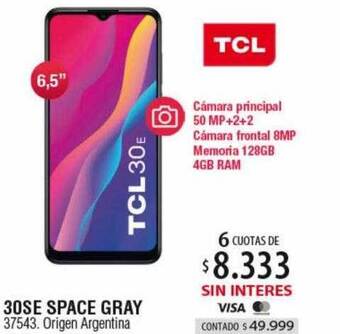 Authogar 30se space gray tcl oferta