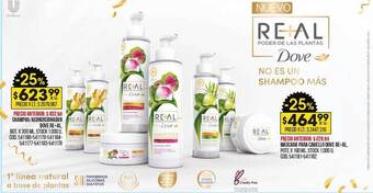 Coto Shampoo acondicionador dove re+al máscara para cabello dove re+al oferta