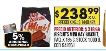 Coto Biscuits mini bay biscuit oferta