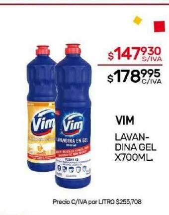 Nini Mayorista Vim lavandina gel oferta
