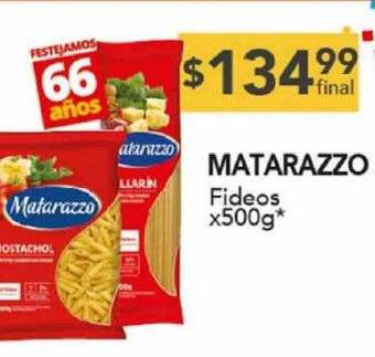 Nini Mayorista Matarazzo fideos oferta