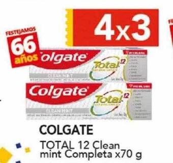 Nini Mayorista Colgate total 12 clean mint completa oferta
