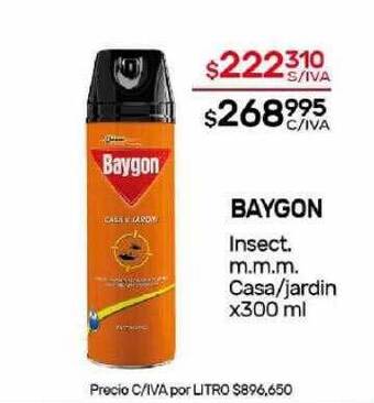 Nini Mayorista Baygon insect m.m.m. casa jardin oferta