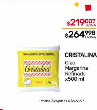 Nini Mayorista Cristalina oleo margarina refinado oferta