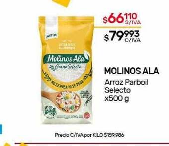 Nini Mayorista Molinos ala arroz parboil selecto oferta