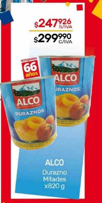 Nini Mayorista Alco durazno mitades oferta