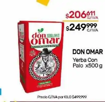 Nini Mayorista Don omar yerba con palo oferta