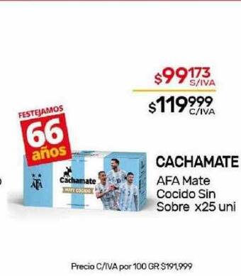 Nini Mayorista Cachamate afa mate cocido sin sobre oferta