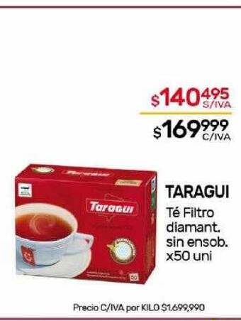 Nini Mayorista Taragui té filtro diamant sin ensob oferta
