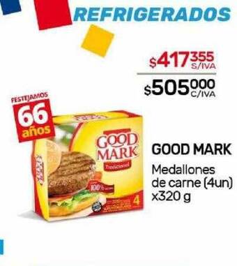 Nini Mayorista Good mark medallones de carne oferta