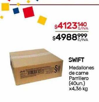 Nini Mayorista Swift medallones de carne parrillero oferta
