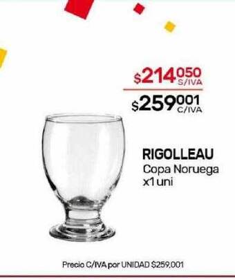 Nini Mayorista Rigolleau copa noruega oferta