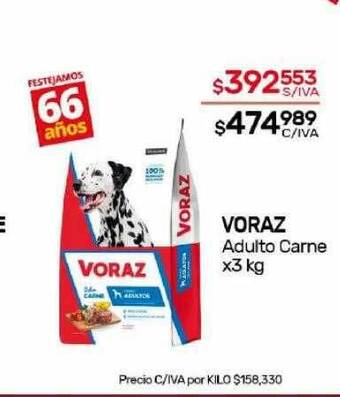 Nini Mayorista Voraz adulto carne oferta
