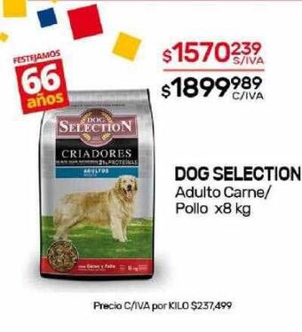 Nini Mayorista Dog selection adulto carne pollo oferta