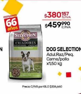 Nini Mayorista Dog selection adul raz peq carne pollo oferta