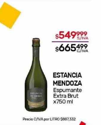 Nini Mayorista Estancia mendoza espumante extra brut oferta