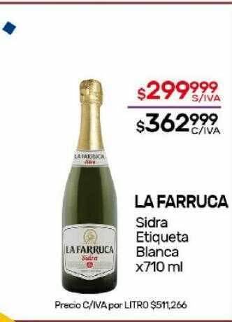 Nini Mayorista La farruca sidra etiqueta blanca oferta