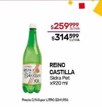 Nini Mayorista Reino castilla sidra oferta