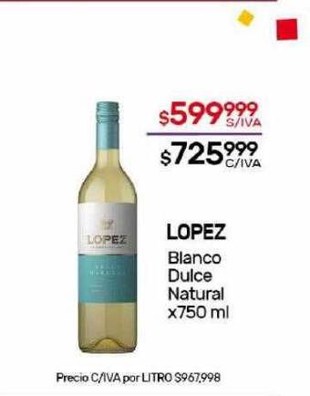 Nini Mayorista Lopez blanco dulce natural oferta
