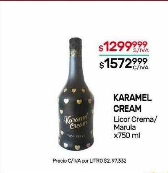 Nini Mayorista Karamel cream licor crema marula oferta