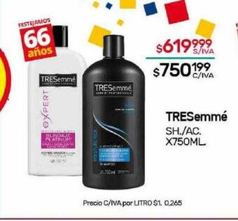 Nini Mayorista Tresemmé sh ac oferta