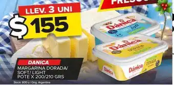 Carrefour Maxi Danica margarina dorada soft light pote oferta