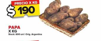 Carrefour Maxi Papa x kg oferta
