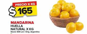 Carrefour Maxi Mandarina huella natural x kg oferta